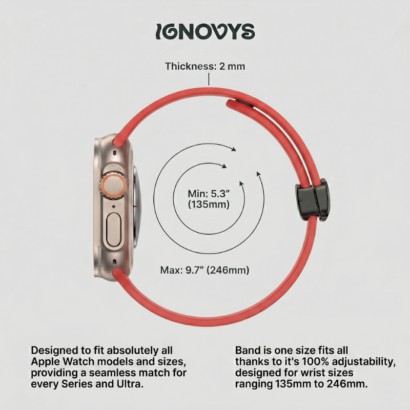 FlexiFit™ Magnetic Band for Apple Watch