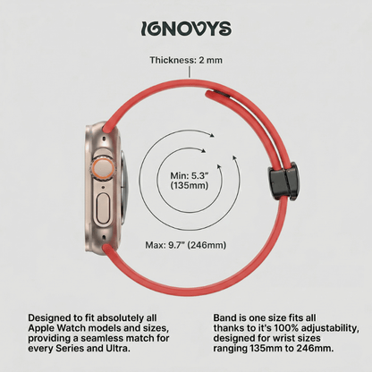 FlexiFit™ Magnetic Band for Apple Watch