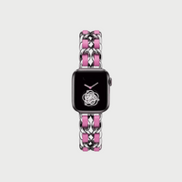Silver (Pink leather)