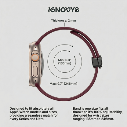 FlexiFit™ Magnetic Band for Apple Watch