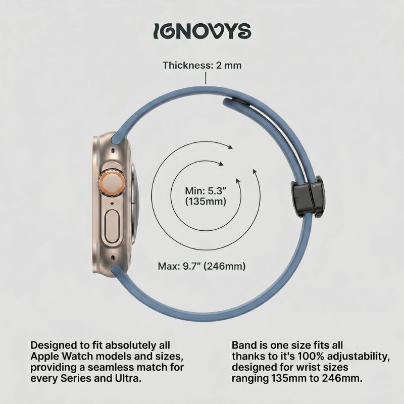 FlexiFit™ Magnetic Band for Apple Watch