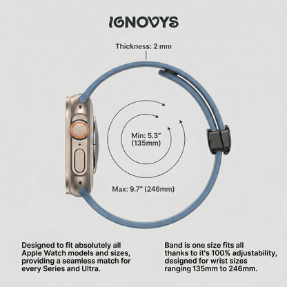 FlexiFit™ Magnetic Band for Apple Watch