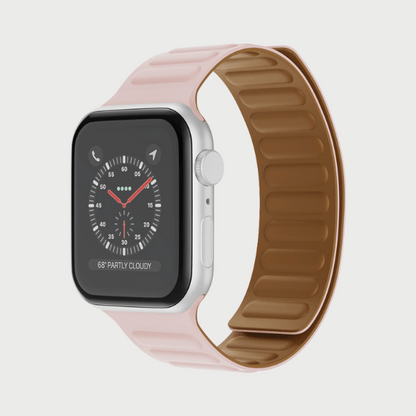 Pebbled Silicone Magnetic Band