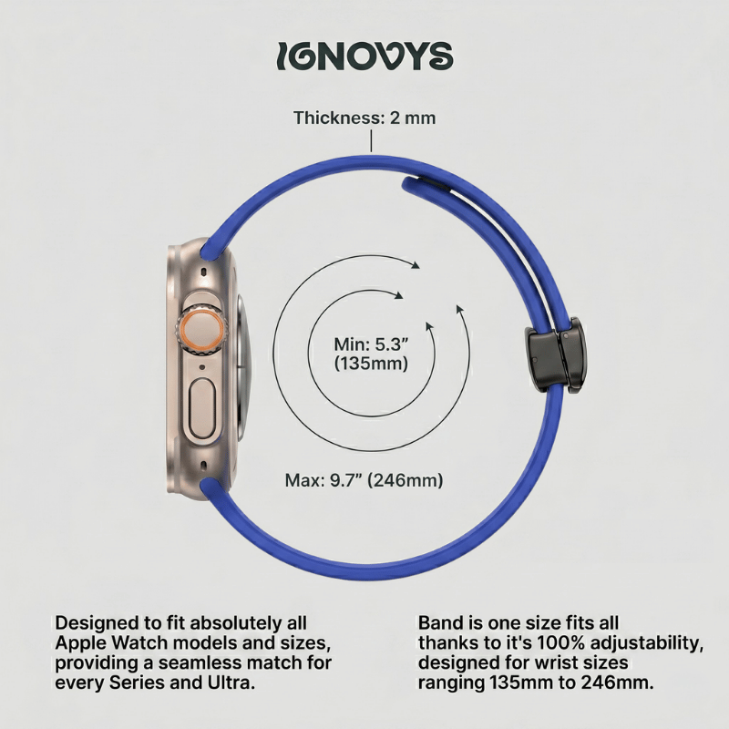 FlexiFit™ Magnetic Band for Apple Watch