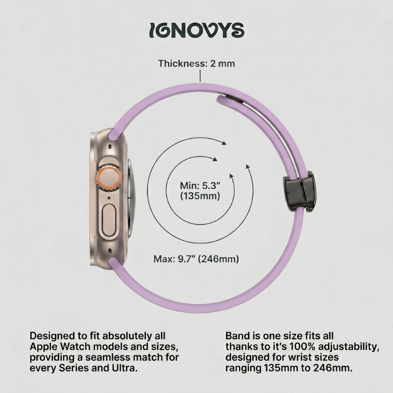 FlexiFit™ Magnetic Band for Apple Watch