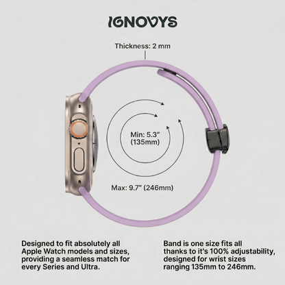 FlexiFit™ Magnetic Band for Apple Watch