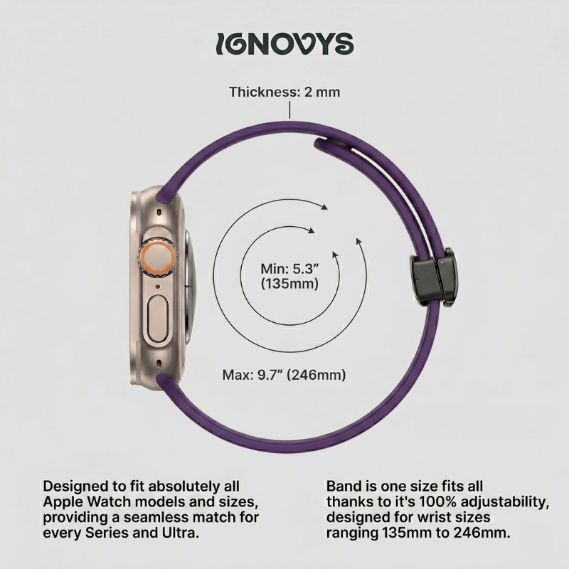 FlexiFit™ Magnetic Band for Apple Watch