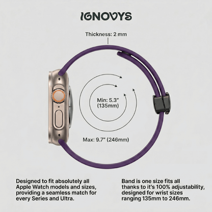 FlexiFit™ Magnetic Band for Apple Watch