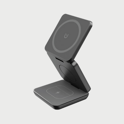 3-in-1 Foldable Wireless Charger – Travel-Ready Convenience