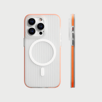 White + Orange Edge