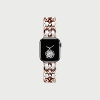 Rose Gold (White leather)