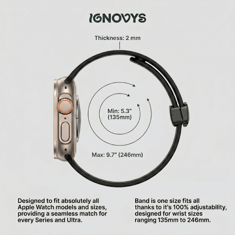 FlexiFit™ Magnetic Band for Apple Watch