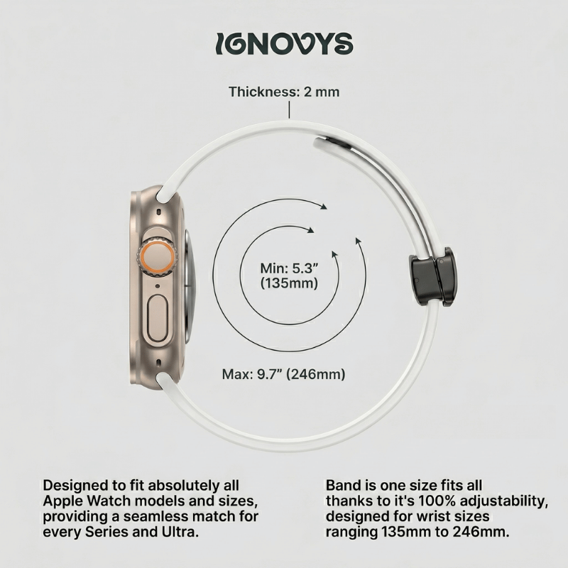 FlexiFit™ Magnetic Band for Apple Watch
