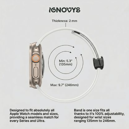 FlexiFit™ Magnetic Band for Apple Watch