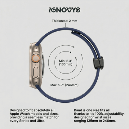 FlexiFit™ Magnetic Band for Apple Watch