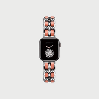 Silver (Orange leather)