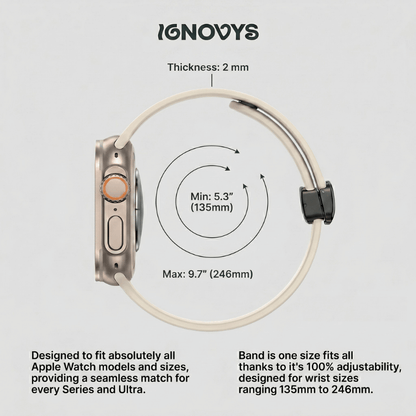FlexiFit™ Magnetic Band for Apple Watch