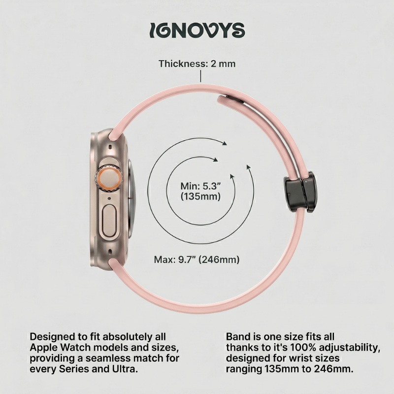 FlexiFit™ Magnetic Band for Apple Watch