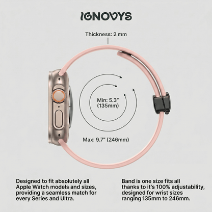 FlexiFit™ Magnetic Band for Apple Watch